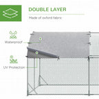 PawHut Walk-In Chicken Run | 2.8 x 3.8 x 2m - product image 5 - Wellbeing Pets