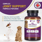 Dog Joint Support 150 Chicken Chewable Tablets 5 Months Supply | UK Made by Prowise product image